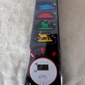 Monopoly Speed Game Replacement Parts: Stopwatch Timer+ 4 Tokens New